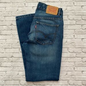 Levi's Kids 505 Straight Leg Denim Jeans